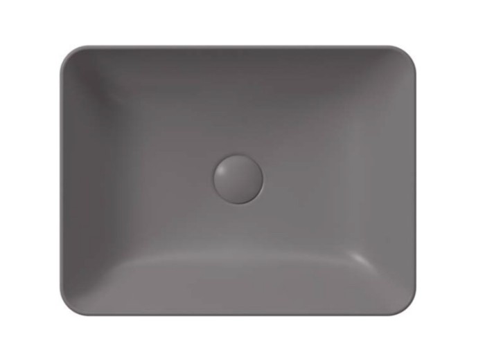 Раковина накладная 50х38х14 см, bistro matte, санфаянс, Color-elements GSI арт. 903716