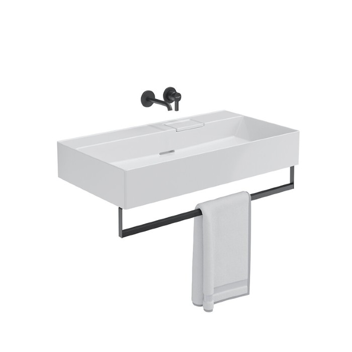 Раковина подвесная без отверстий 90x48см, Logica Kerama Marazzi, белый - LO.wb.90.0