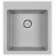 Мойка для кухни гранит 460х510 Paulmark KANTE 45, серый - PM104651-GR