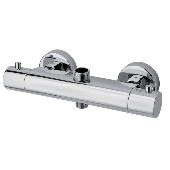 Термостатический смеситель настенного монтажа для душа со встроенным дивертером, Giulini Termostatici, хром арт. 8225