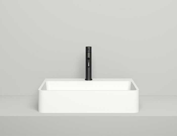 Раковина накладная 59,5x44,5, глянцевая, Salini OTTAVIA арт. 1103101G