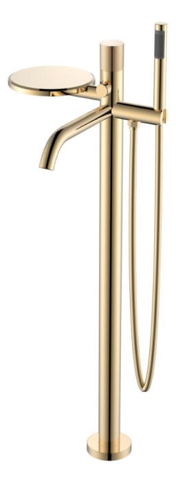 Смеситель напольный gold touch gold, Boheme Stick - 129-GG.2