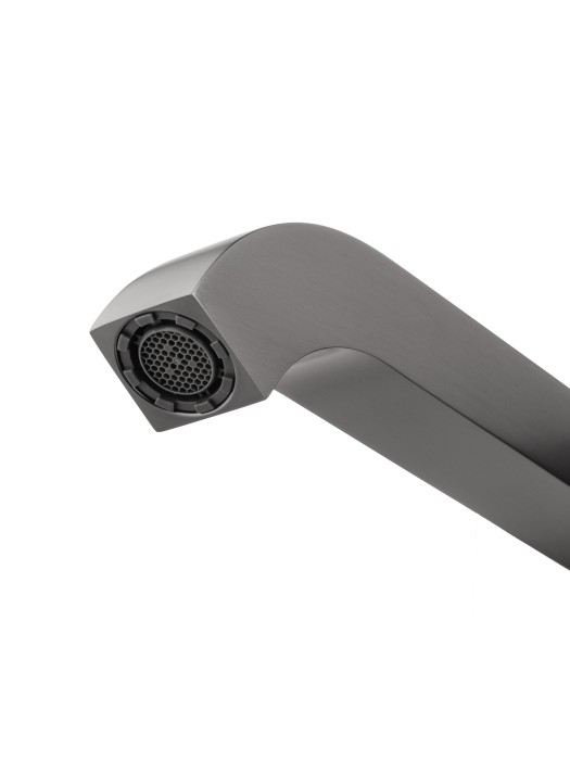 Смеситель для раковины встраиваемый, Wonzon & Woghand Flex, WW-88869072-BGM цвет: графит