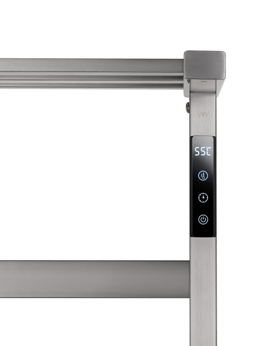 Полотенцесушитель электрический, Wonzon & Woghand Frankfurt, WW-A1026-BR цвет: никель