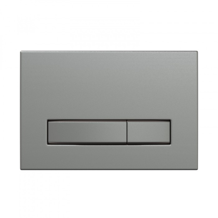 Инсталляция для подвесного унитаза, Line 410 клавиша смыва матовый никель, BERGES Атом line арт. 040345