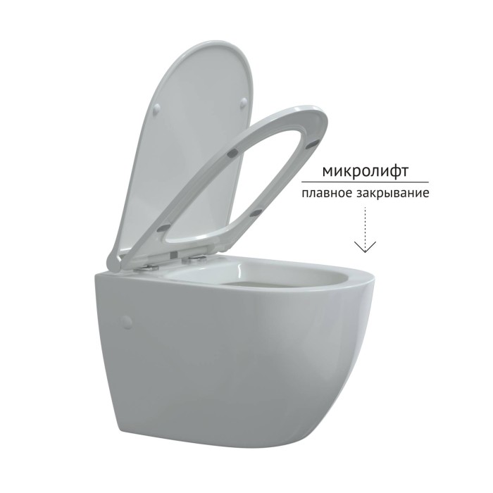 Комплект унитаза OKUS с инсталляцией NOVUM, кнопка L1, сиденье Toma Slim SO, Berges арт. 043263