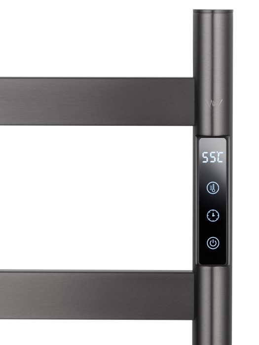 Полотенцесушитель электрический напольный, Wonzon & Woghand Essen, WW-A407-GM цвет: графит