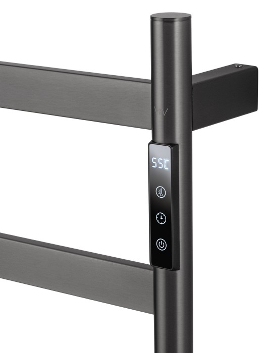 Полотенцесушитель электрический напольный, Wonzon & Woghand Essen, WW-A407-GM цвет: графит