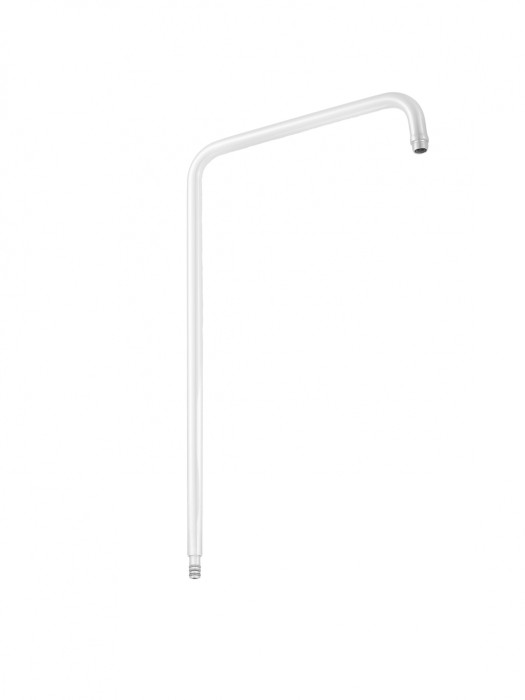 Удлиненная круглая трубка для душевых систем, Wonzon &amp; Woghand, WW-LY002-MW цвет: белый