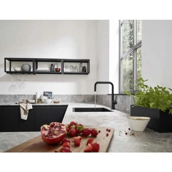 Смеситель для кухни, Hansgrohe Talis M54, черный арт. 72806670