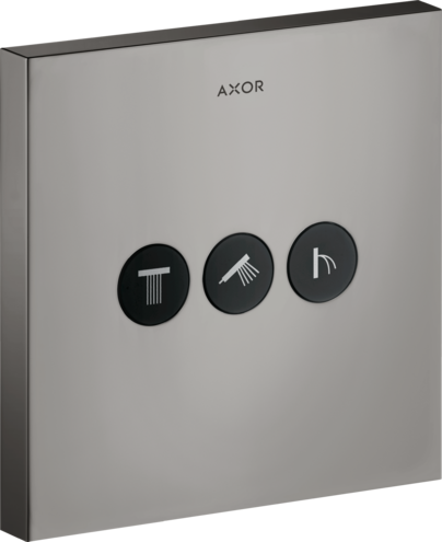 Переключатель потоков ShowerSelect Axor, полированный черный хром арт. 36717330