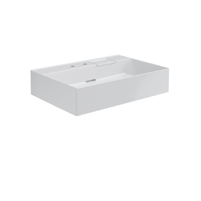 Раковина подвесная с двумя отверстиями 70x48см, Logica Kerama Marazzi, белый - LO.wb.70.2