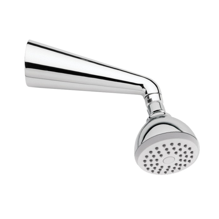 Верхний душ с держателем, с защитой от известняка d74 мм, Giulini Wellness, хром арт. 1515