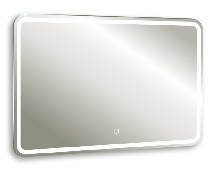 Зеркало 800х550 c подсветкой и диммером, сенсорный выключатель, Azario Давид - LED-00002533