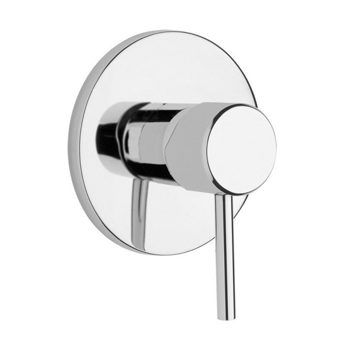 Смеситель для душа встраиваемый однорычажный, Giulini Futuro, хром арт. 6515