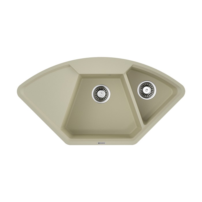 Кухонная мойка Omoikiri Yonaka 98-C-BE Artgranit, цвет ваниль арт. 4993710
