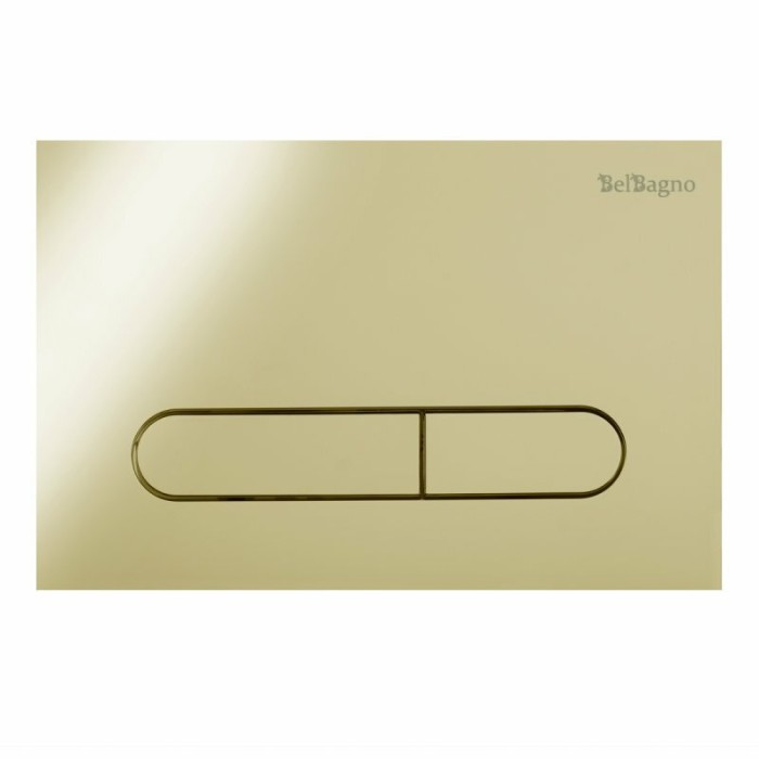 Клавиша смыва BelBagno, золото, PROSPERO арт. BB008-PR-ORO