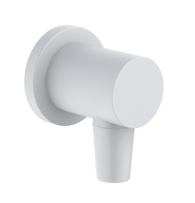 Соединение для шланга, матовый, nova fonte puristic Kludi, белый матовый - 2054353-15