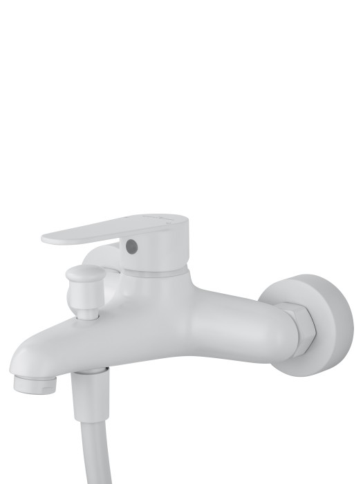 Смеситель для ванны с душем, Wonzon & Woghand Alfa, WW-AE3204-MW цвет: белый