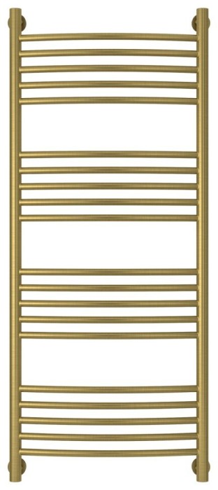 Сунержа Водяной полотенцесушитель 1200x500, Богема+ выгнутая, 051-0221-1250 цвет: состаренная латунь