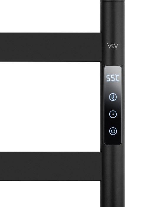 Полотенцесушитель электрический напольный, Wonzon & Woghand Essen, WW-A406-MB цвет: черный