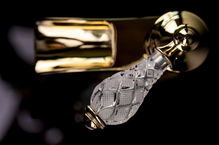 Смеситель для душа, бронза, Vogue Crystal Boheme 204-CRST