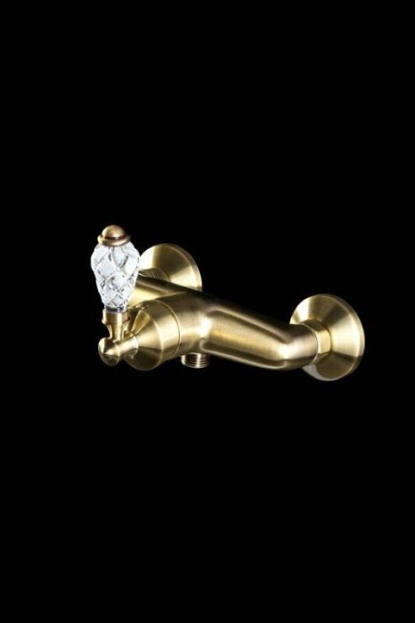 Смеситель для душа, бронза, Vogue Crystal Boheme 204-CRST