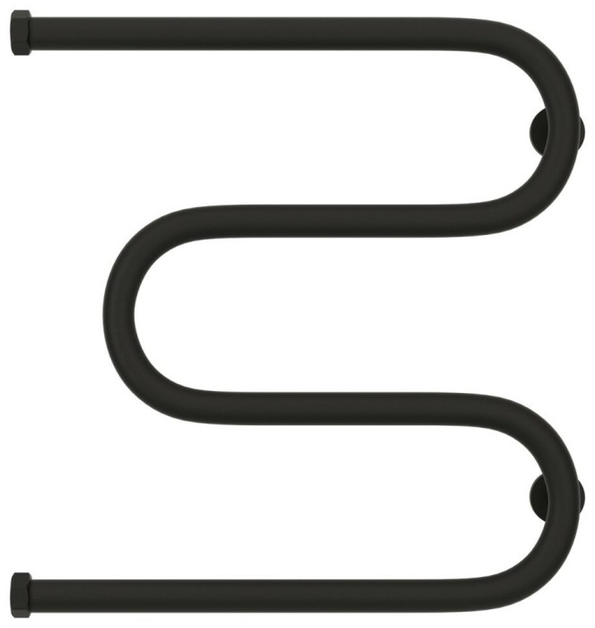 Сунержа Водяной полотенцесушитель 500x500, М-образный, 15-0007-5050 цвет: тёмный титан муар