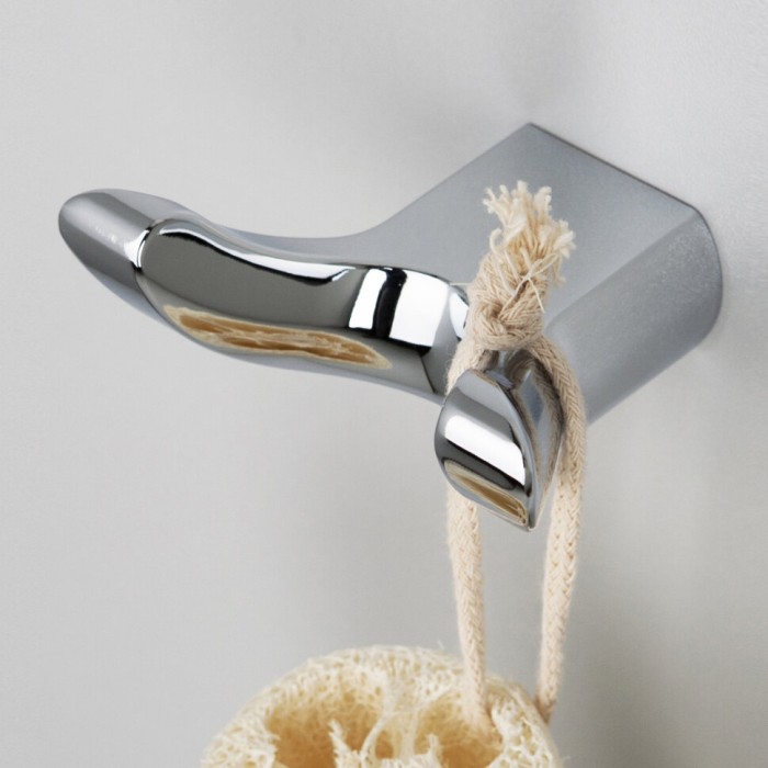 Крючок двойной WasserKRAFT Berkel K-6800 арт. K-6823D