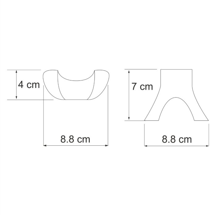 Крючок двойной WasserKRAFT Berkel K-6800 арт. K-6823D