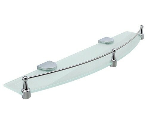 Полка стеклянная с бортиком WasserKRAFT Kammel K-8300 арт. K-8344