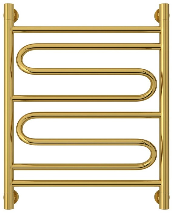 Сунержа Водяной полотенцесушитель 600x500, Элегия+, 03-0205-6050 цвет: золото