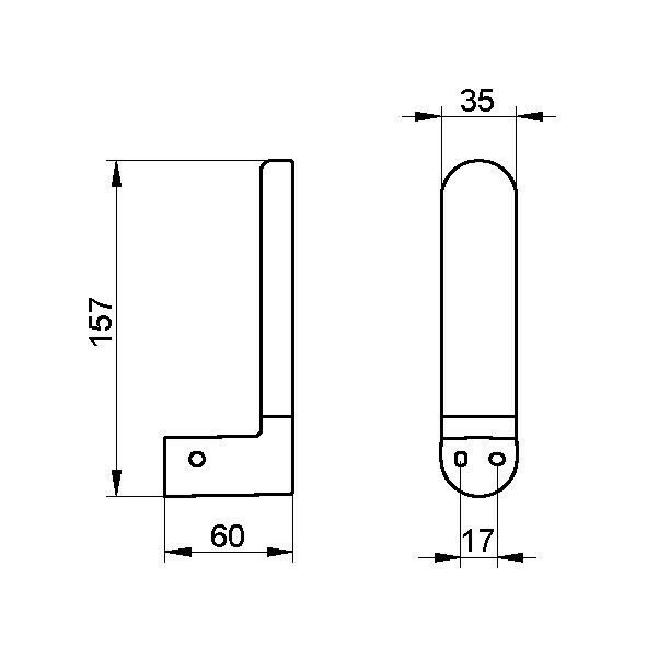 Держатель для запасных рулонов Keuco, Elegance new, 11663 010000 цвет: хром