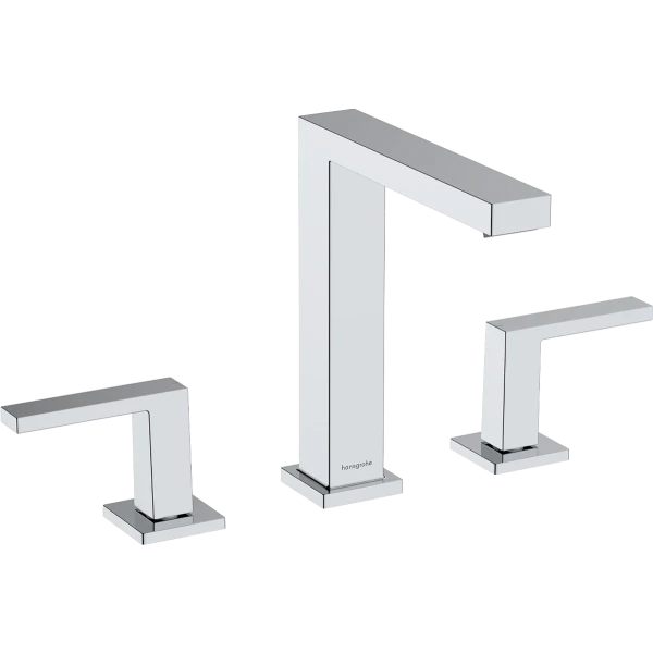 Смеситель для раковины EcoSmart+, с донным клапаном Push-Open, Hansgrohe Tecturis E, хром арт. 73030000