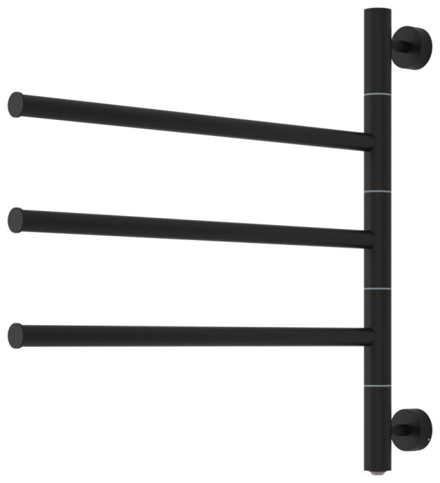 Сунержа Электрический полотенцесушитель 800x500, Триада, 31-0822-0540 цвет: матовый чёрный