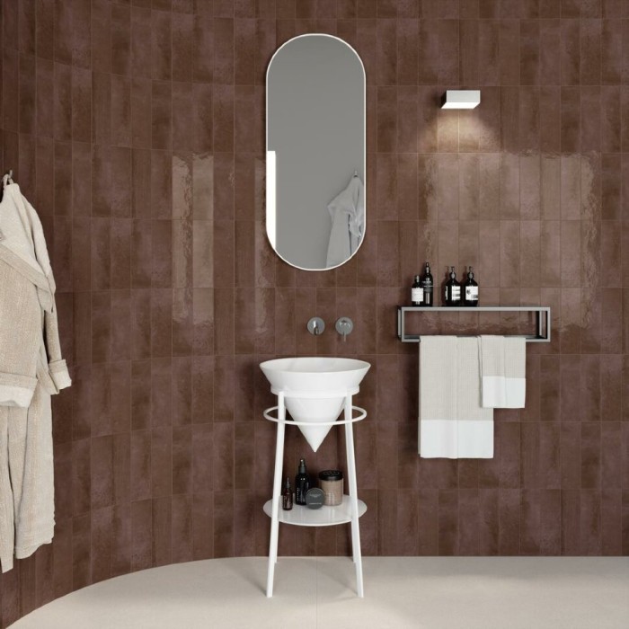 Металлическая структура напольная 44см, Cono Kerama Marazzi, белый - CO.44\WHT.M