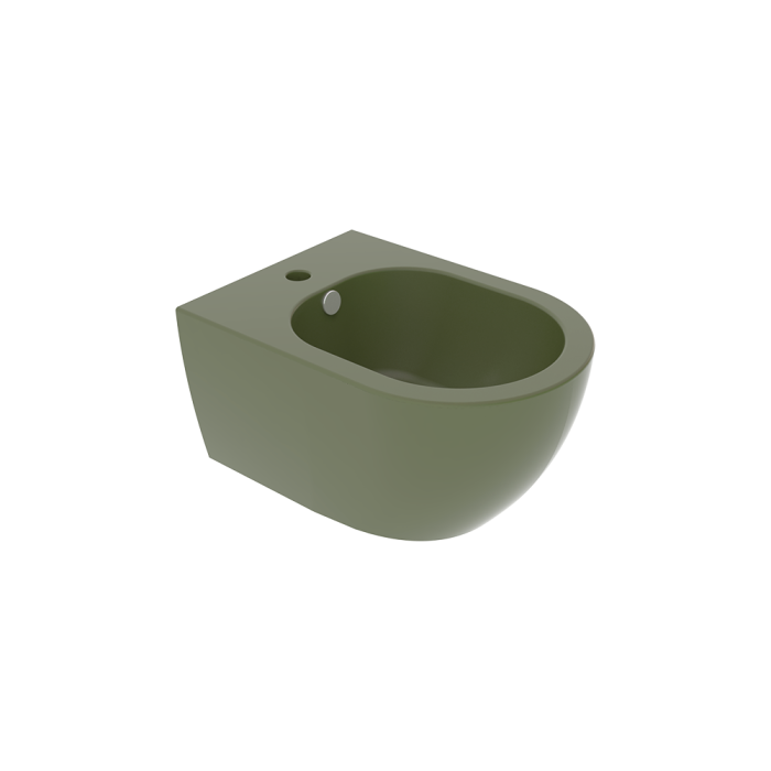 Биде подвесное оливковый матовый, GSG Ceramic Design Like, LKBISO026