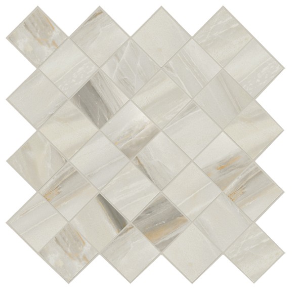 Мозаика белый 27x27 Coliseum Gres Firenze арт. 610110000539
