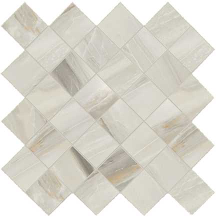 Мозаика белый 27x27 Coliseum Gres Firenze арт. 610110000539