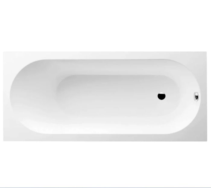 Ванна Villeroy & Boch Oberon 180x80 см кварил, с ножками, цвет альпийский белый арт. UBQ180OBE2V01