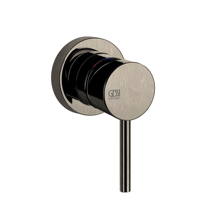 Смеситель для душа, встраиваемый, на 1 позицию, Gessi Emporio Via tortona, finox brushed nickel арт. 19712#149