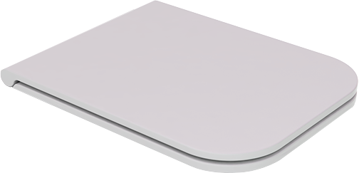 Крышка с сиденьем для подвесного унитаза дымчатый матовый, GSG Ceramic Design Brio, BRCOPRSLTICR019