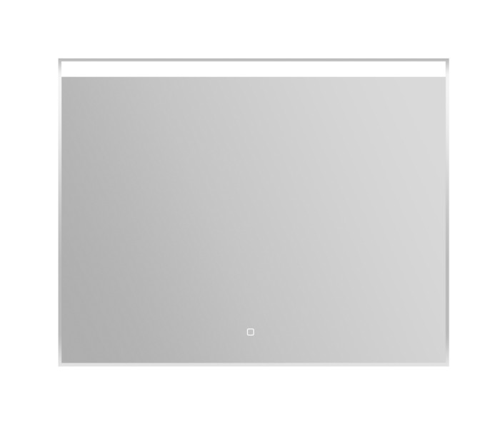 Зеркало 90x80, прямоугольное, с подсветкой, с сенсорным выключателем, BelBagno Uno арт. SPC-UNO-900-800-TCH