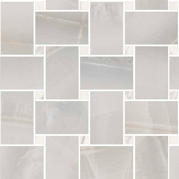 Плитка maxi rete silver kry 30x30 SANT'AGOSTINO Akoya арт. CSAMRASK30