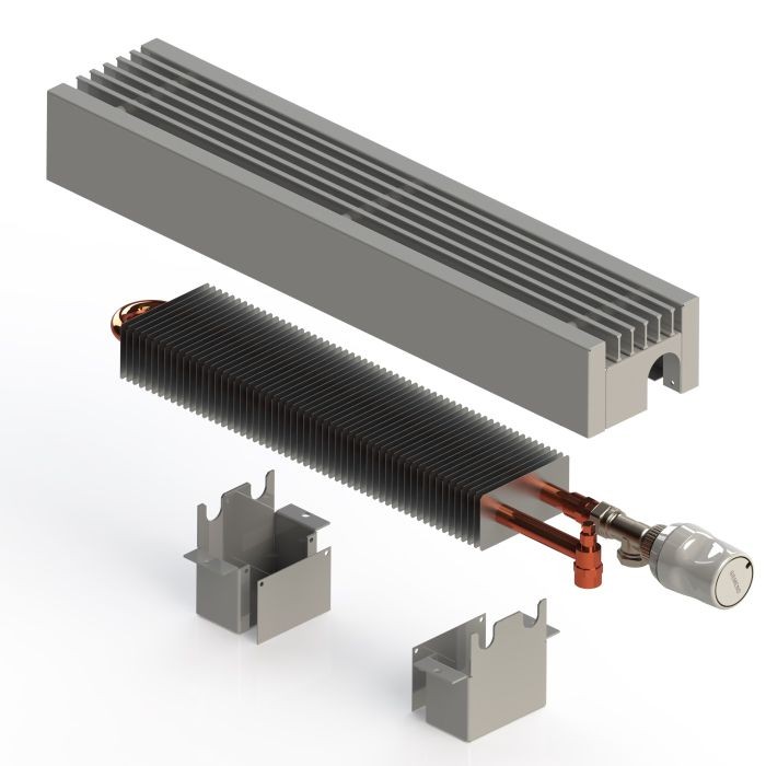 Напольный конвектор 1500x200x80 Itermic (1597Вт) арт. ITF.080.200.1500
