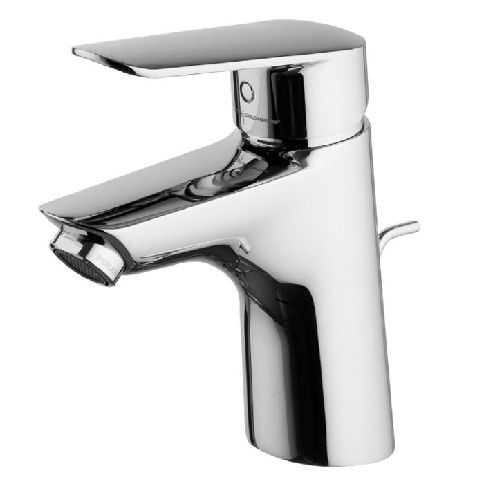 Fima Carlo Frattini Смеситель для раковины, на 1 отв., с донным клапаном, Spot, F3001CR.1 цвет: хром