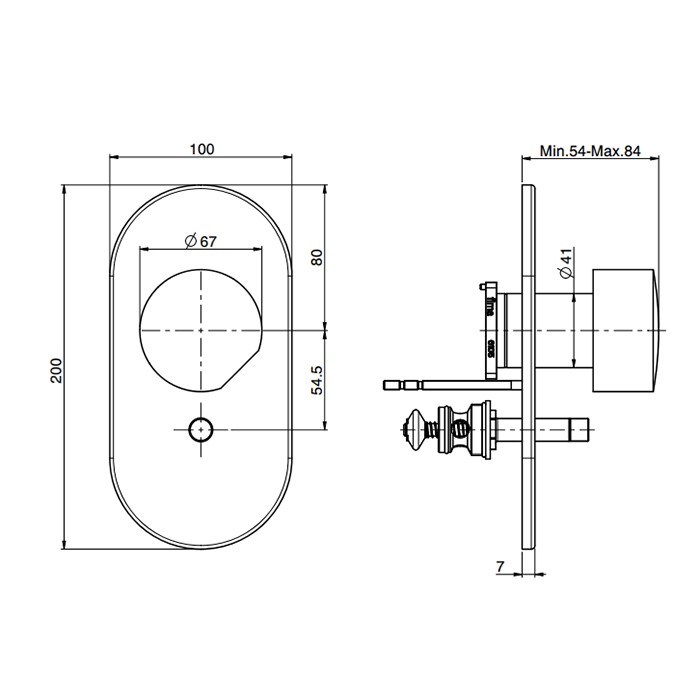 Fima Carlo Frattini Смеситель для душа, встраиваемый, с переключателем на 2 источника, So, F3189E2OR цвет: золото