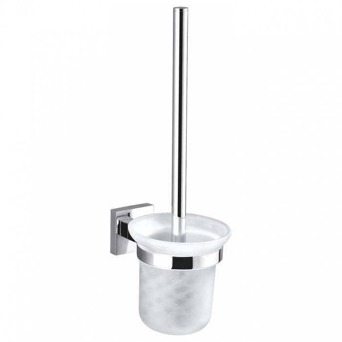 Туалетный ершик в комплекте, Wonzon &amp; Woghand Polo, WW-8919 цвет: хром