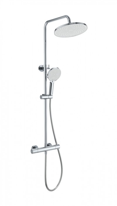 Душевая система с термостатом, Wonzon &amp; Woghand Inn, WW-B3013-T1-CR цвет: хром