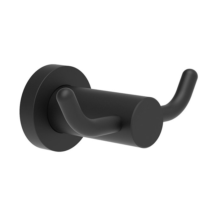 Fima Carlo Frattini Крючок двойной, Rotola, F6004/2NS цвет: черный